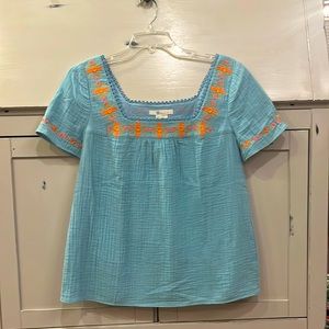 NEW Boden Embroidered Top